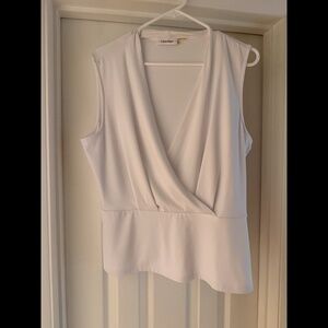 Calvin Klein Wrap Top Sleeveless Tank size XL